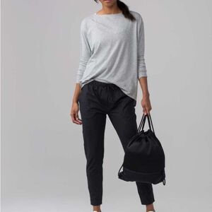 Lululemon Jet Crop Slim Black Pants Size 6 Small